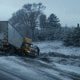 truck accident in winter weather in Opelika, Alabama